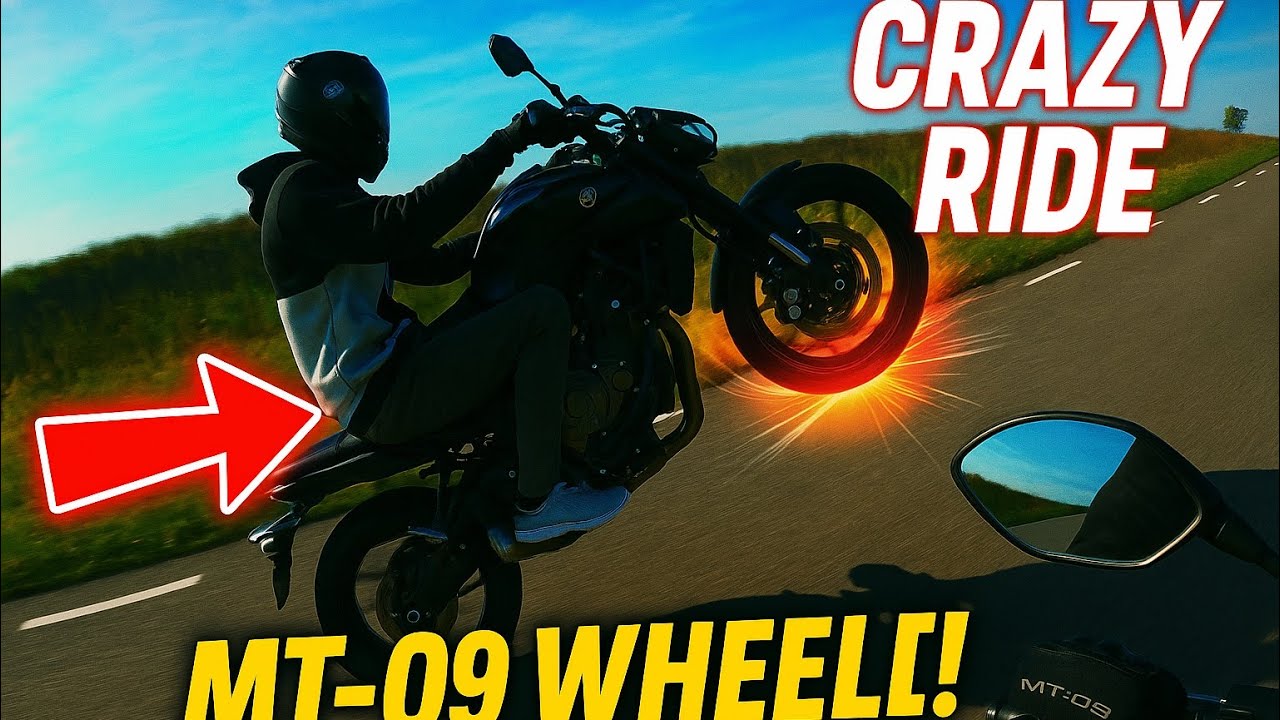 MT09 FULL THROTTLE WITH MT07 !! - POV