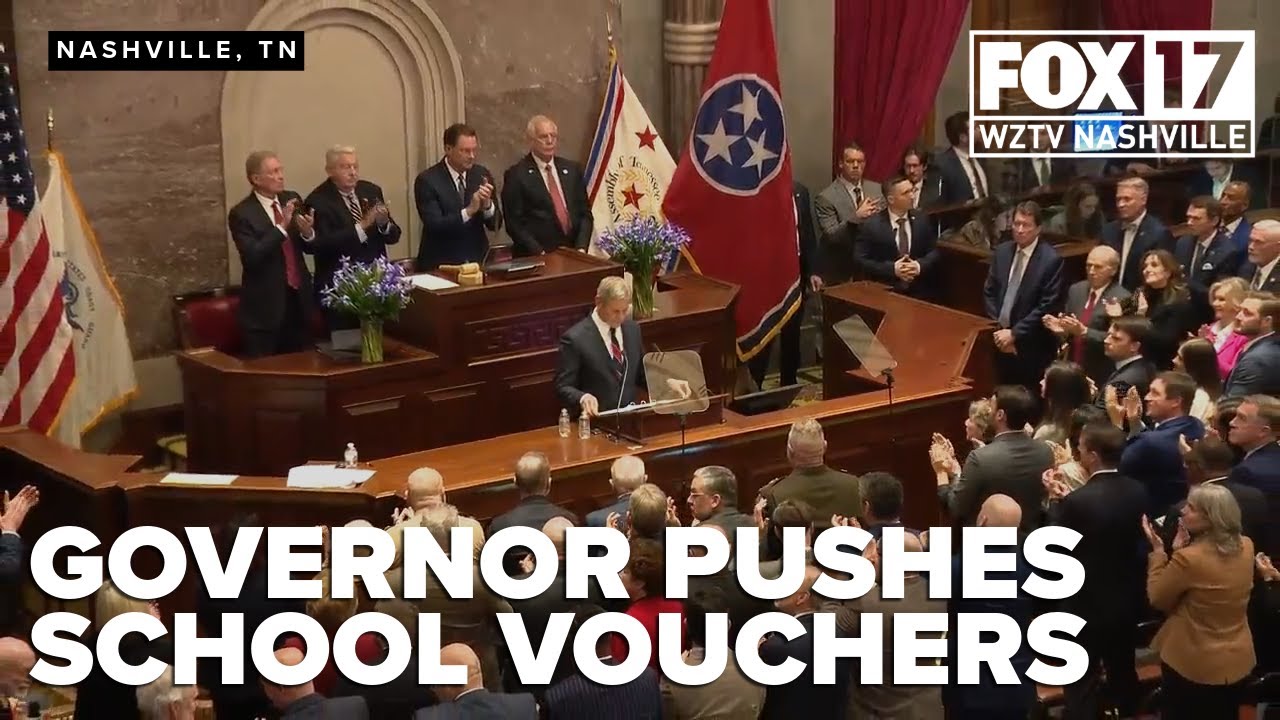 Governor Lee pushes education vouchers in final State of the State address