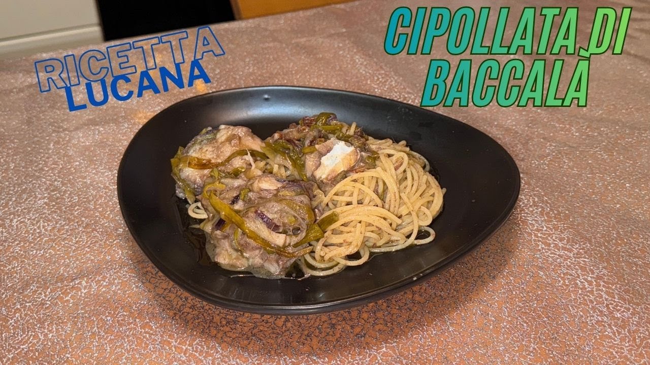 CIPUDDATA COL BACCALÀ - RICETTA LUCANA