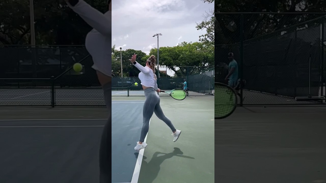 Tennis practice
