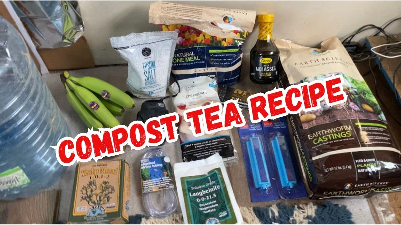 My Compost Tea Recipe!!