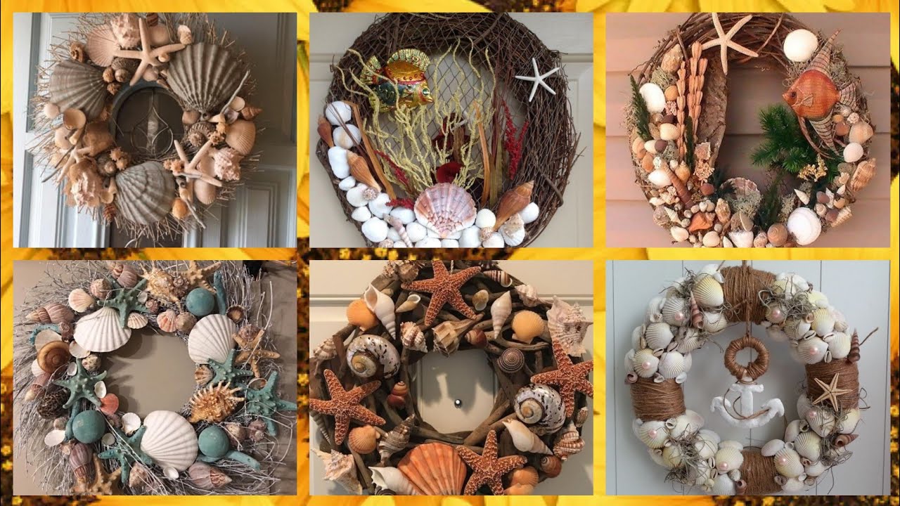 Nautical Wreaths Ideas - Summer Wreaths Inspo - Beach Themed Wreath Ideas @drmedical_knowledge