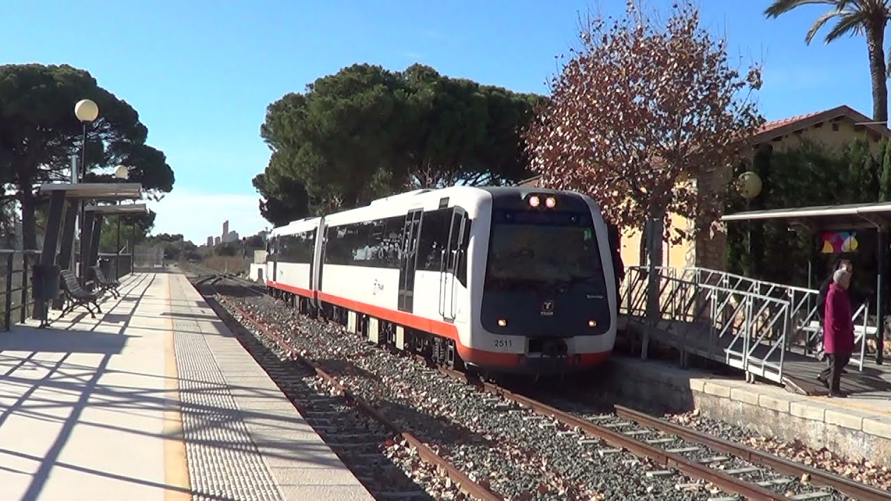 Línea de FGV Benidorm-Dénia Agosto de 2012