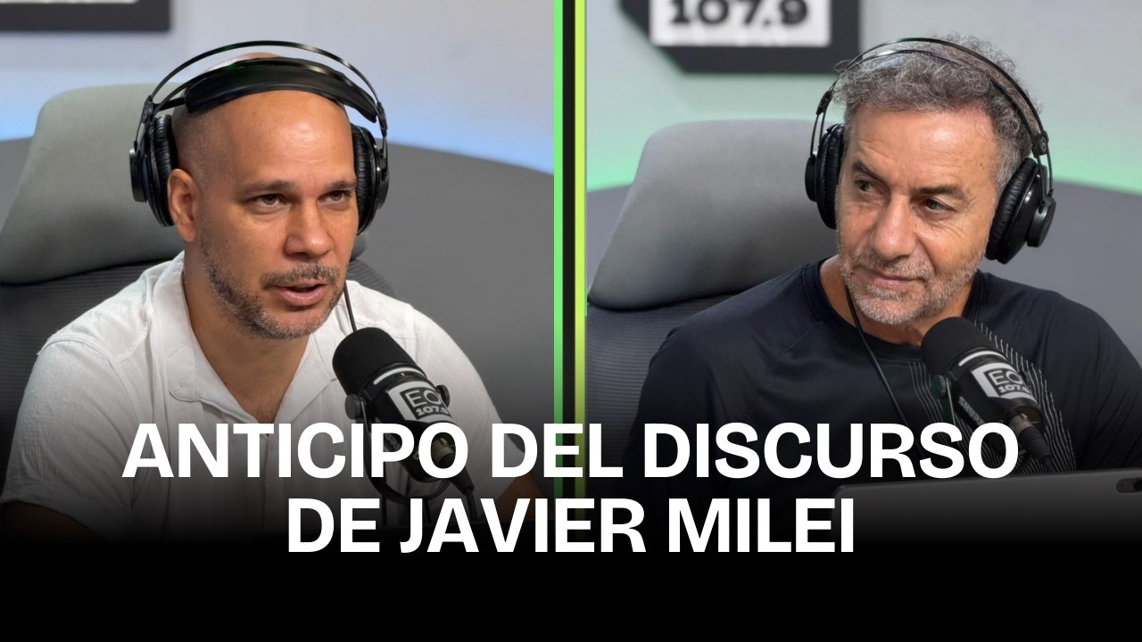 ANTICIPO DEL DISCURSO DE JAVIER MILEI - #ElpasedelosLuises