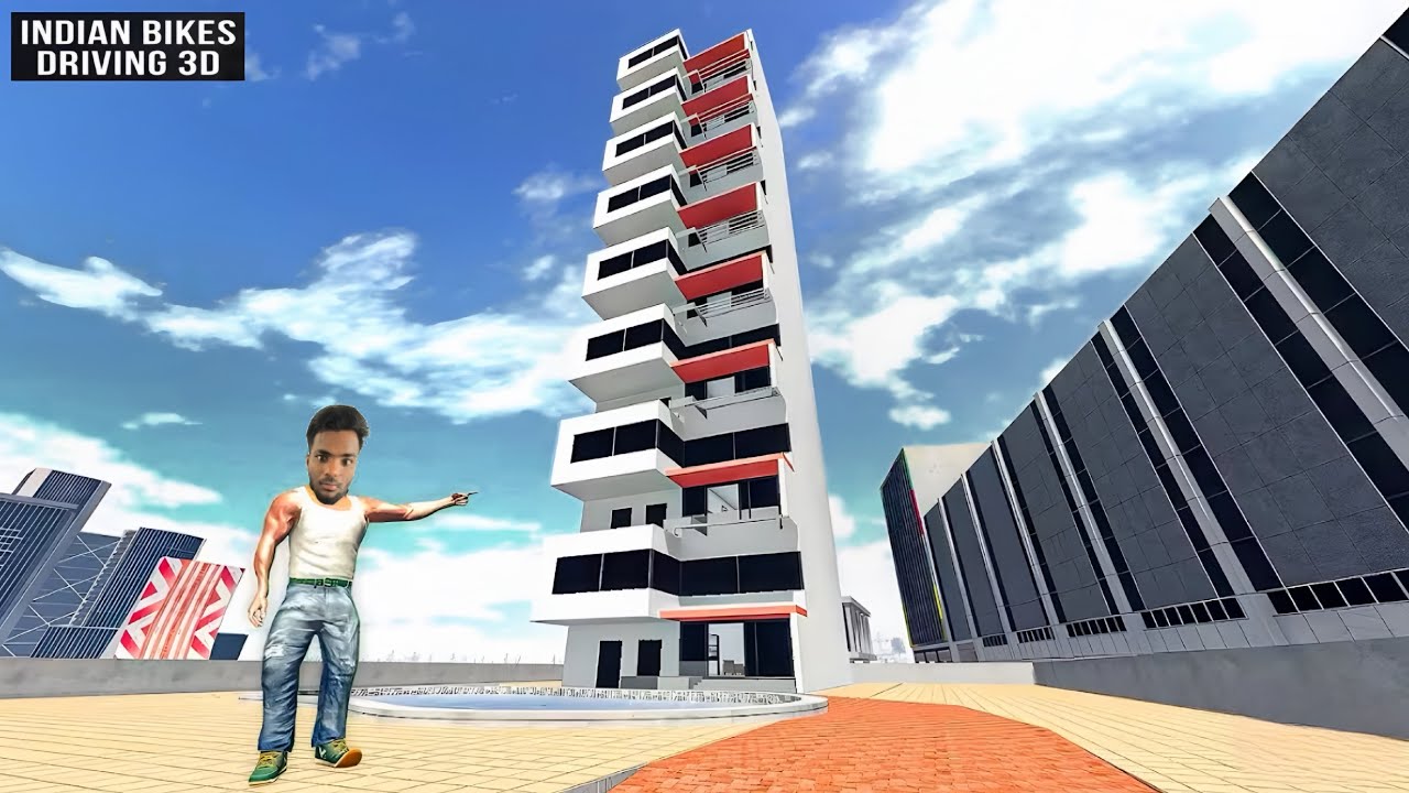 FRANKLIN HOUSE UPGRADE IN INDIAN 🇮🇳 BIKE DRIVING 3D