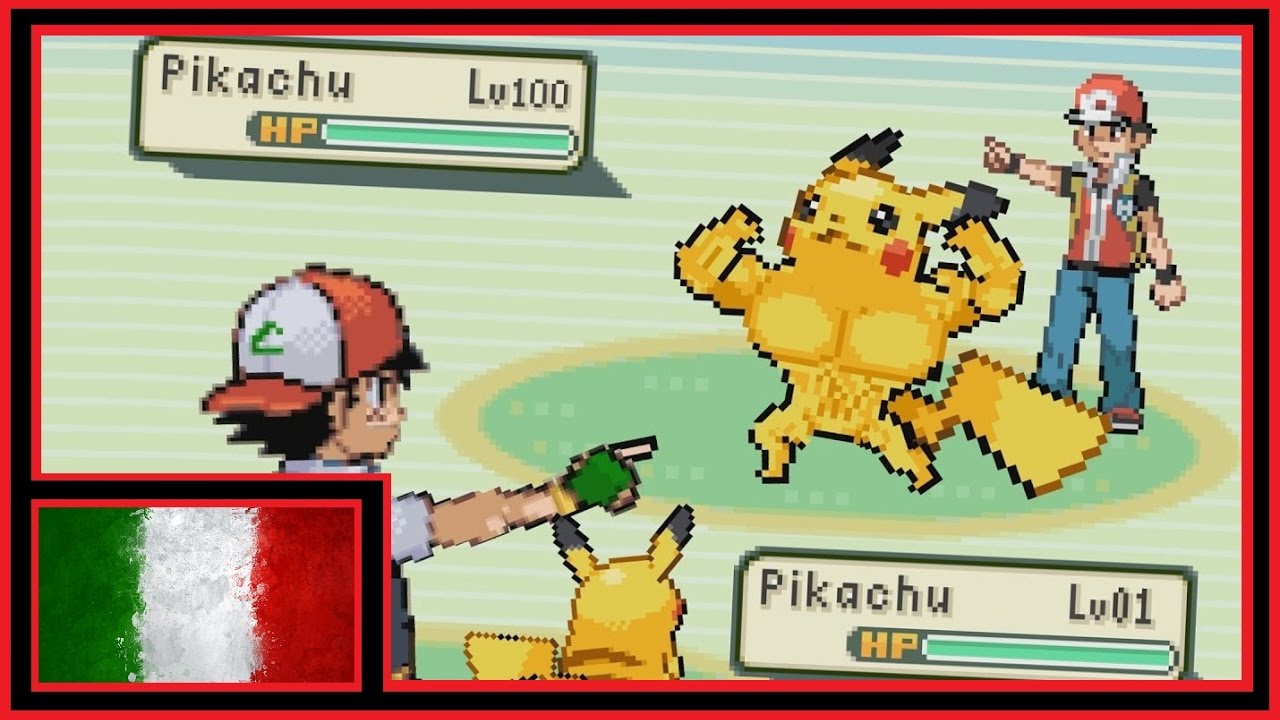 Ash vs Red Pokémon Battle - Gumbino | DOPPIAGGIO ITA