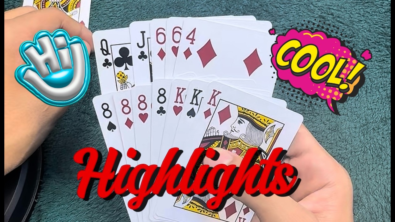 Walang ka-Valentine, may Tongits naman 😂🃏Highlights #tongits #moimoipalagurl #subscribemychannel