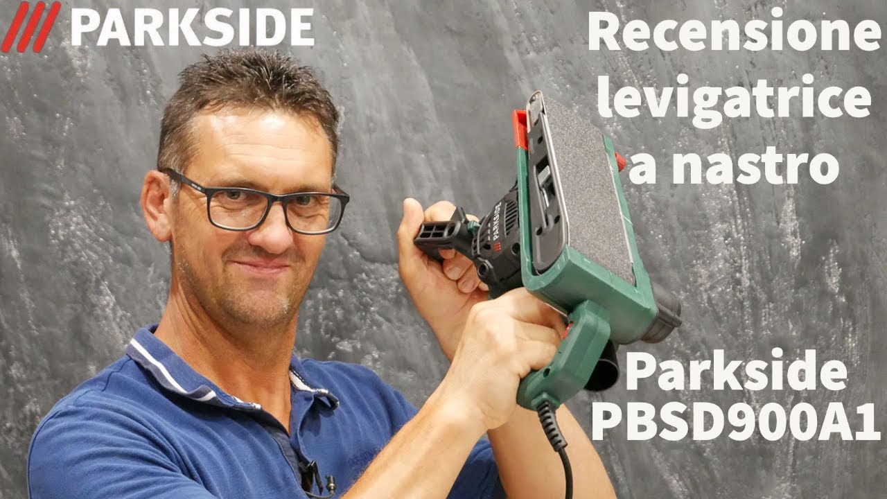 Recensione Parkside PBSD900A1 Levigatrice a nastro