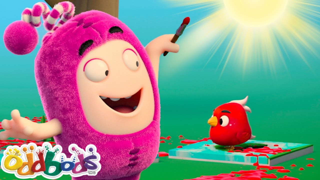 Little Birds Help Newt With Creative Art | NEW Episode by Oddbods