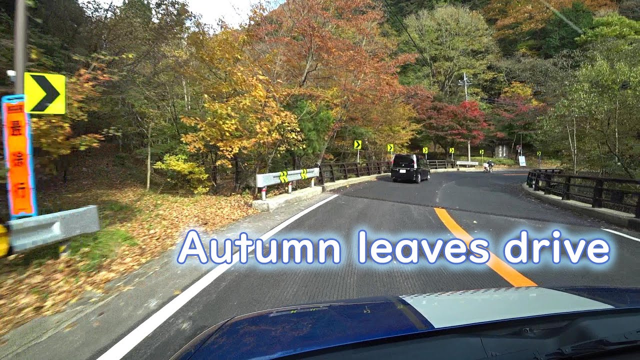 【Autumn leaves drive】Kannonnuma Forest Park to Nishinasuno Shiobara IC
