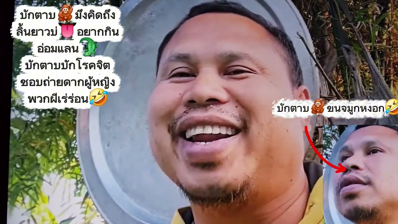 ป้าลุน🚨🐸มาดูที่ดินเจ้คกที่ขายไปแล้วแต่ไม่บอกใคร🦧บ่าวตาบบอกว่า👧ชอบถ่ายดากผู้หญิง👧ตาบคิดถึงลิ้นยาว👅🤣