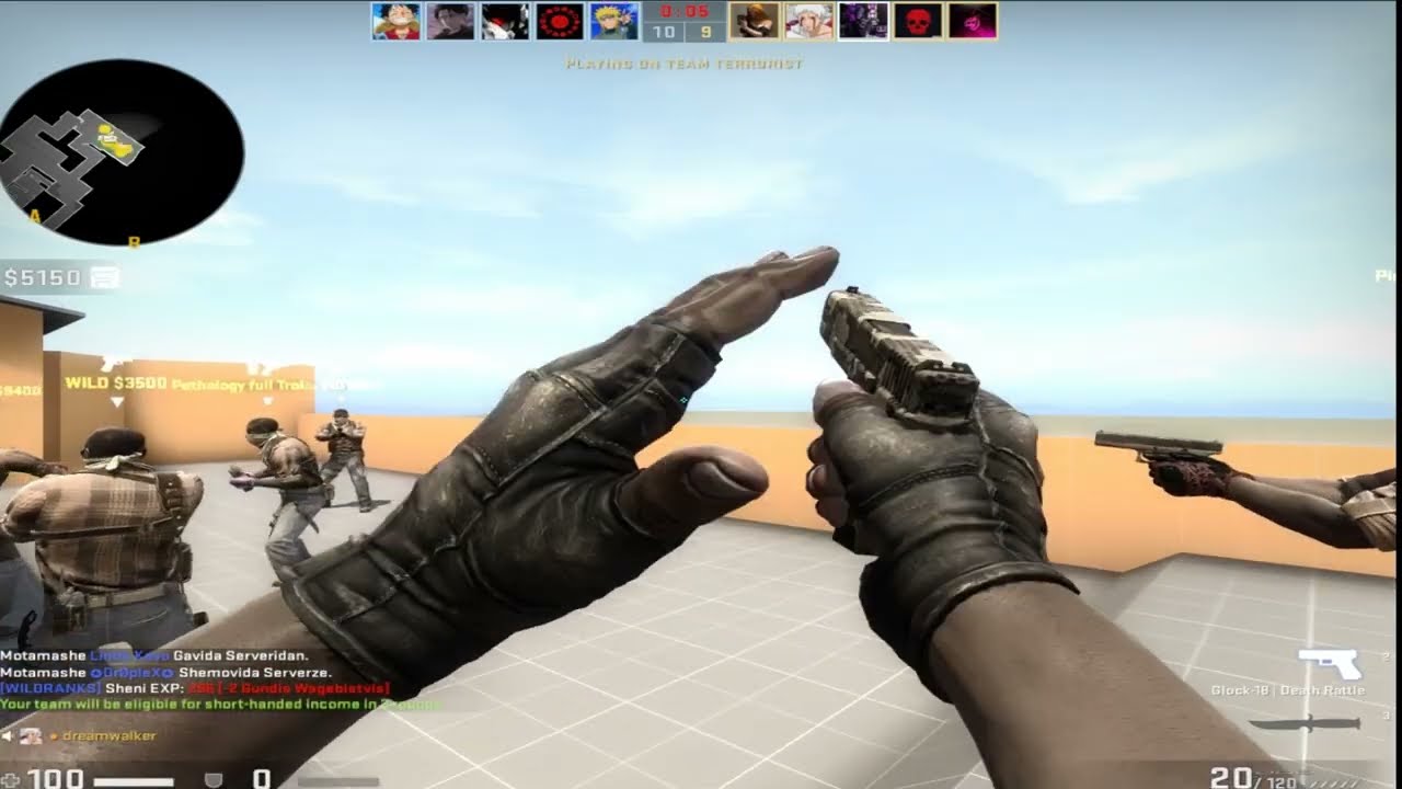 მონღოლის გინება ქართულ CS:GO სერვერზე :D