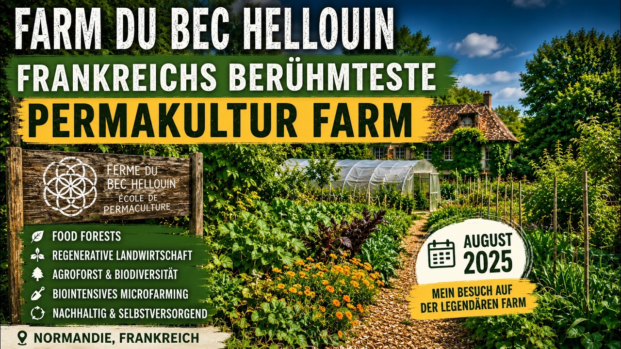 Permakultur in der Normandie: La Ferme du Bec Hellouin 