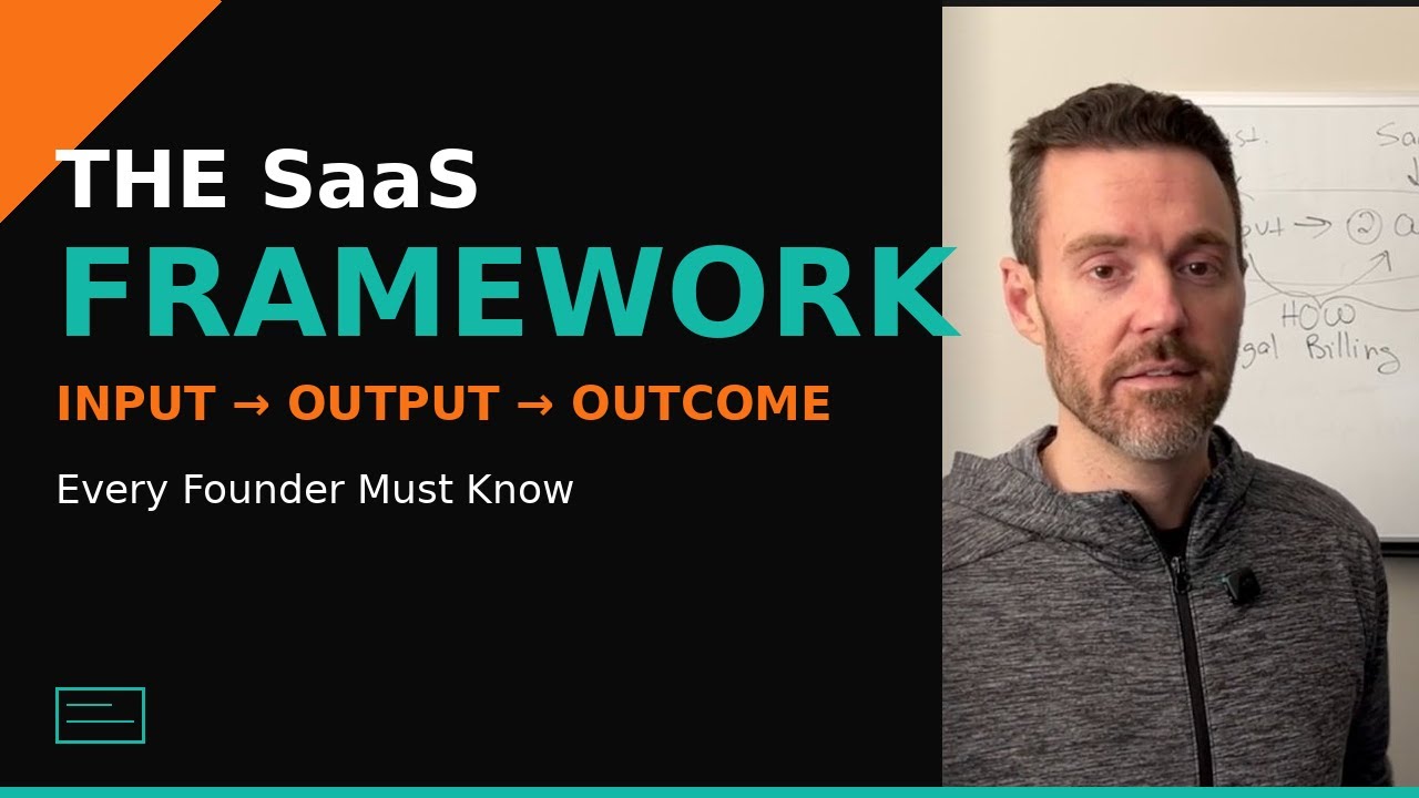 The Only SaaS Framework You Need | Input → Output → Outcome