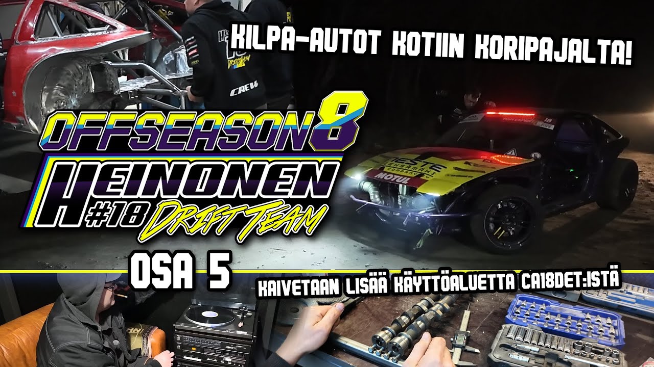 Heinonen Drift Team OFFSEASON 8: 5 #TEKNIKSJUTTUJA