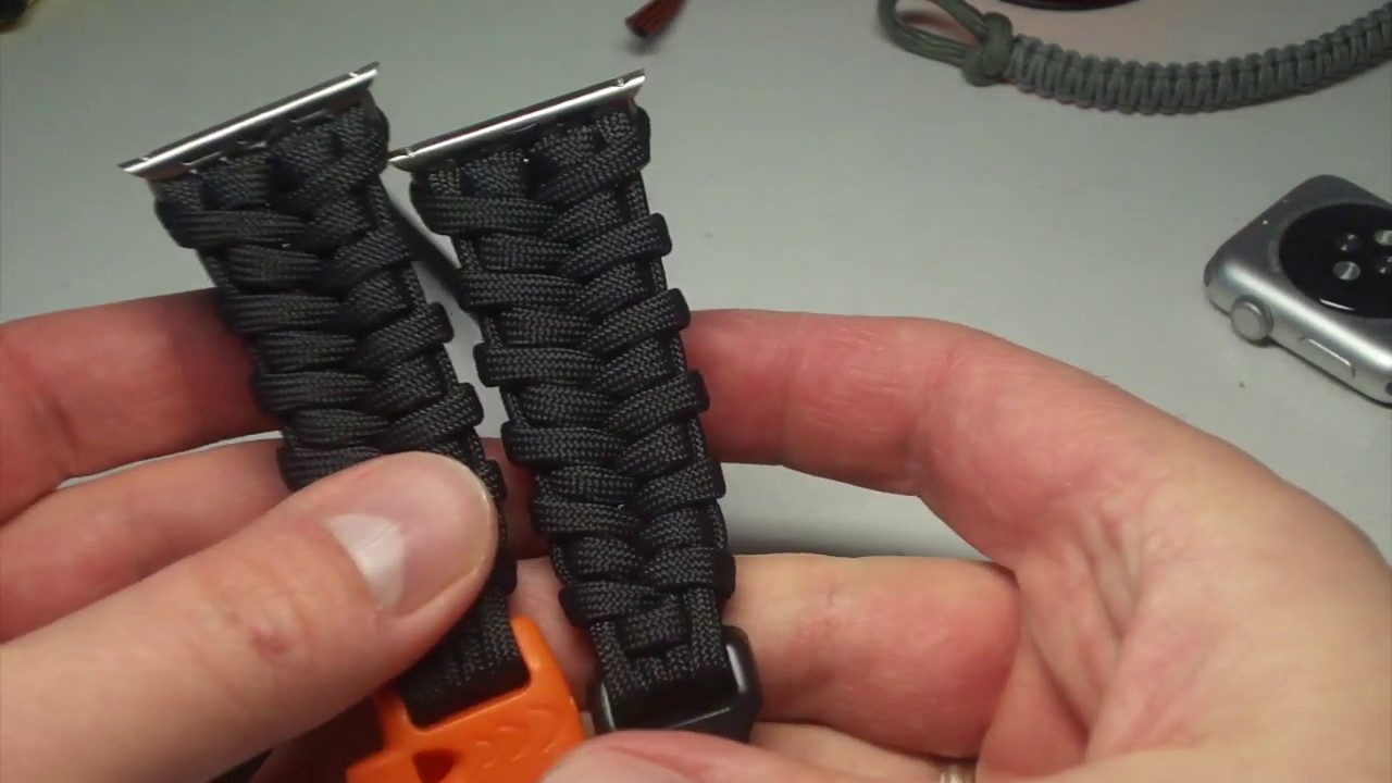 Tutorial Paracord Apple Watch strap