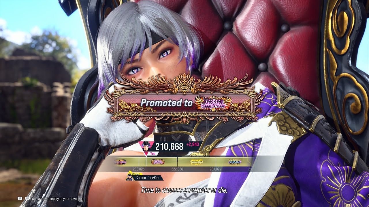  ROAD TO TEKKEN KING EMPEROR ( LAST OF REINA ) 
