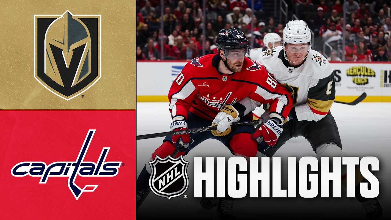 Golden Knights vs. Capitals | NHL Highlights | February 27, 2026