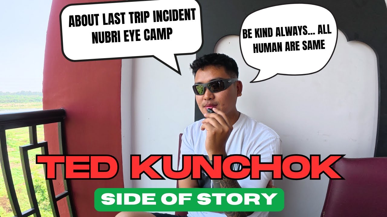 TED KUNCHOK SHARING SOMETHING || TED KUNCHOK SIDE STORY || TIBETAN VLOGGER 2025
