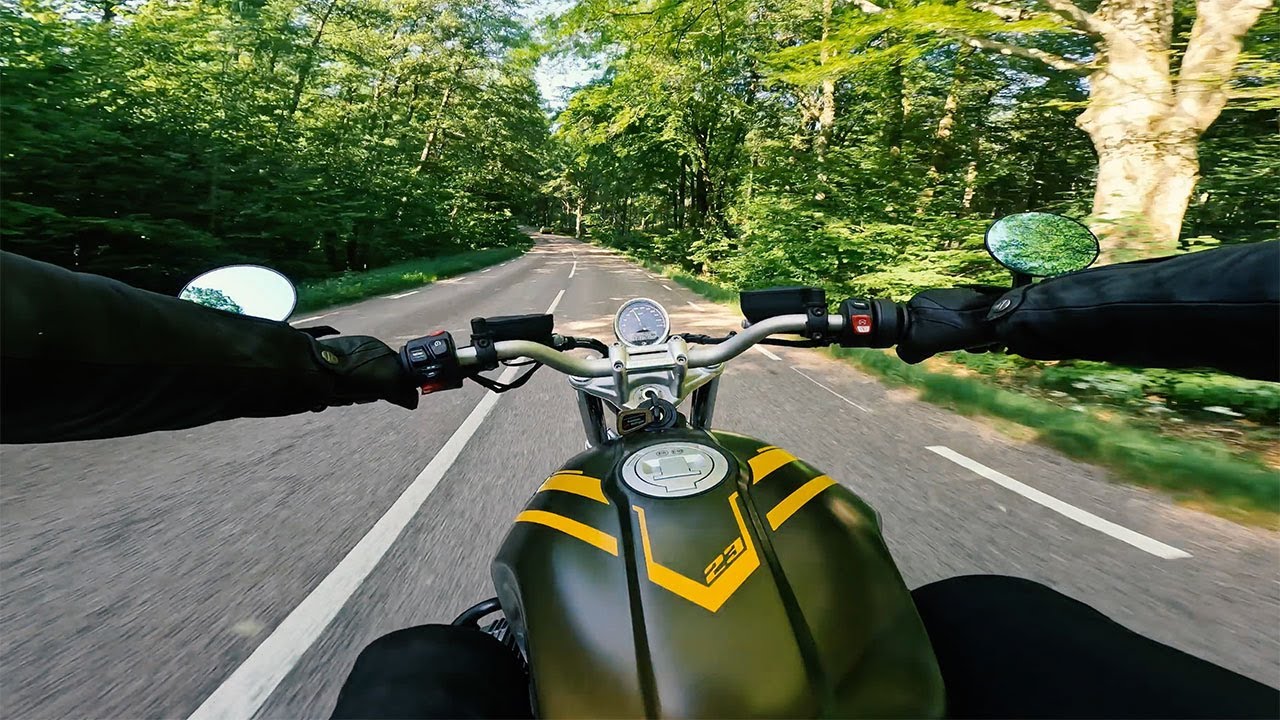 Two wheel therapy riding through Sweden