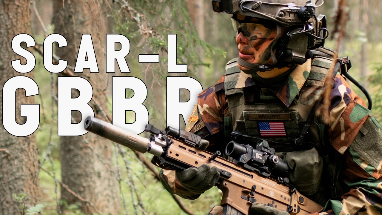 This Airsoft Scar-L Gbbr is Awesome to Shoot
