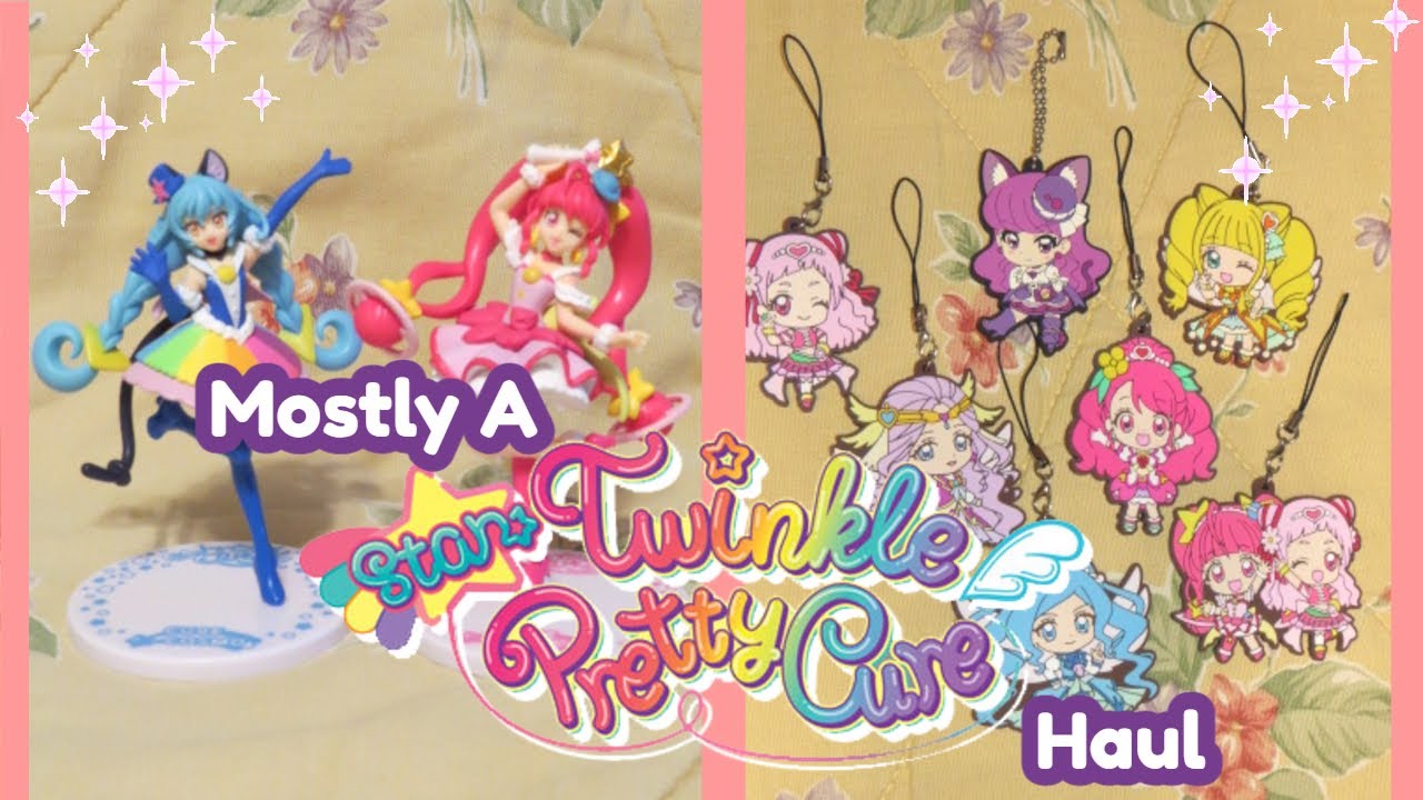 pretty cure figure and merch haul 🌟 a lot of star twinkle precure