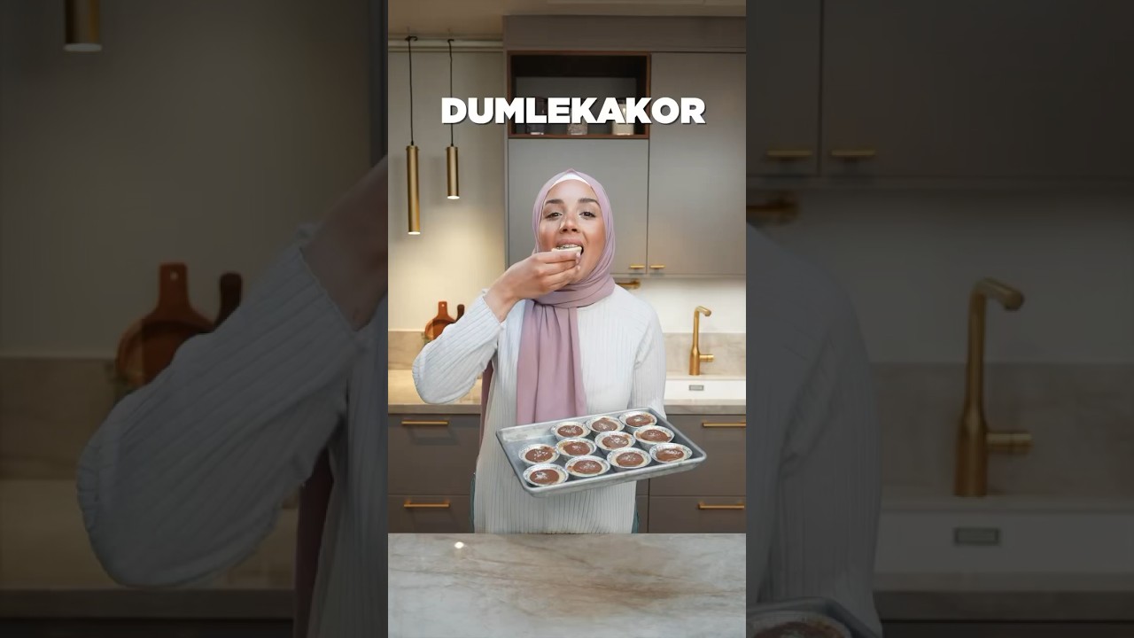 DUMLEKAKOR 😍 #shorts #recept #dumlekakor Recept bland kommentarerna ✨