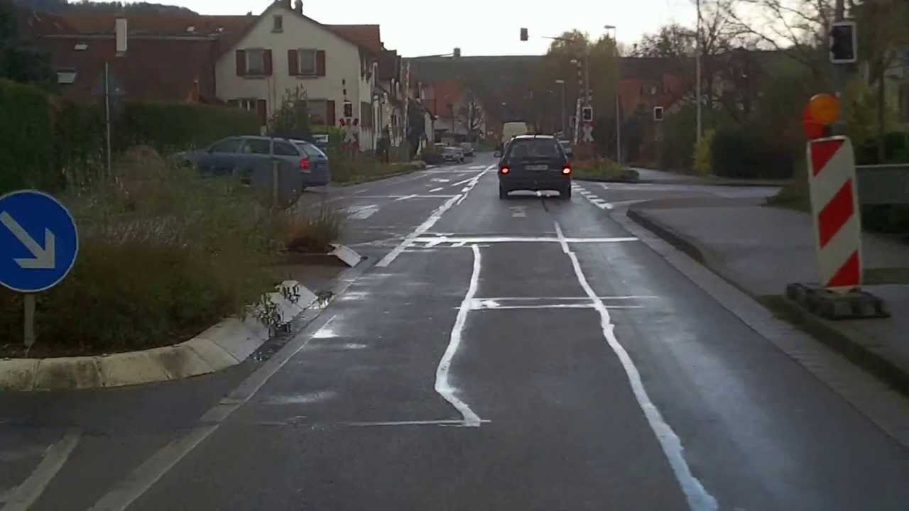 Fahrt durch Bahlingen am 11.11.2010