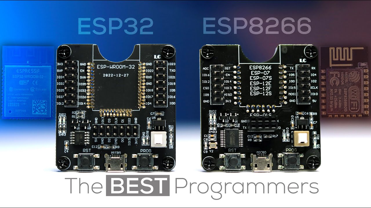 Program Any ESP Modules EASILY with this | ESP32 & ESP8266 Programming Jigs