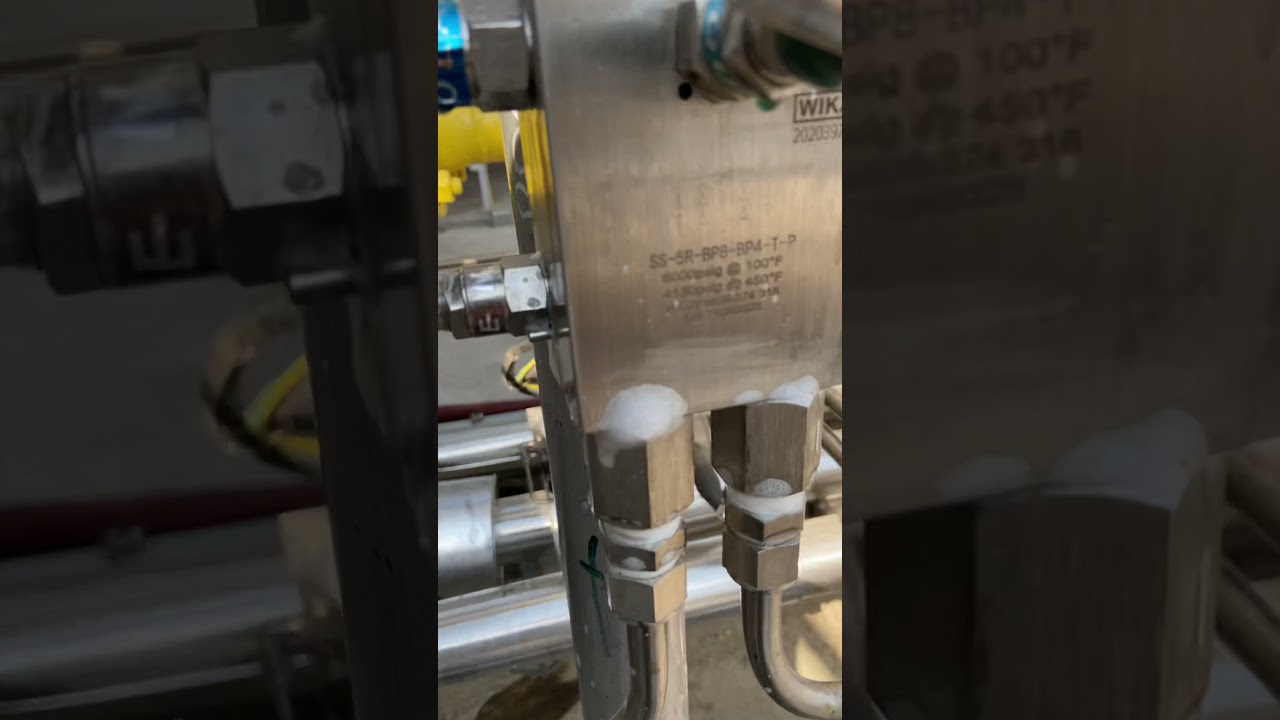 Gas heater skid