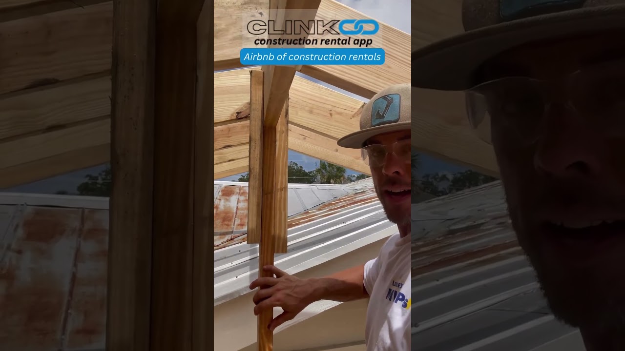 How to brace a ridge beam #diy #constructionlife #contractor #buildingconstruction #framing #tools