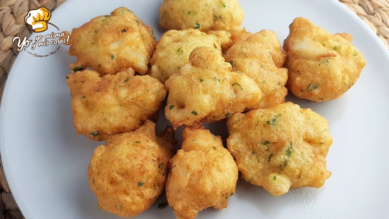 BUÑUELOS de BACALAO para Semana Santa #4 Receta para semana santa