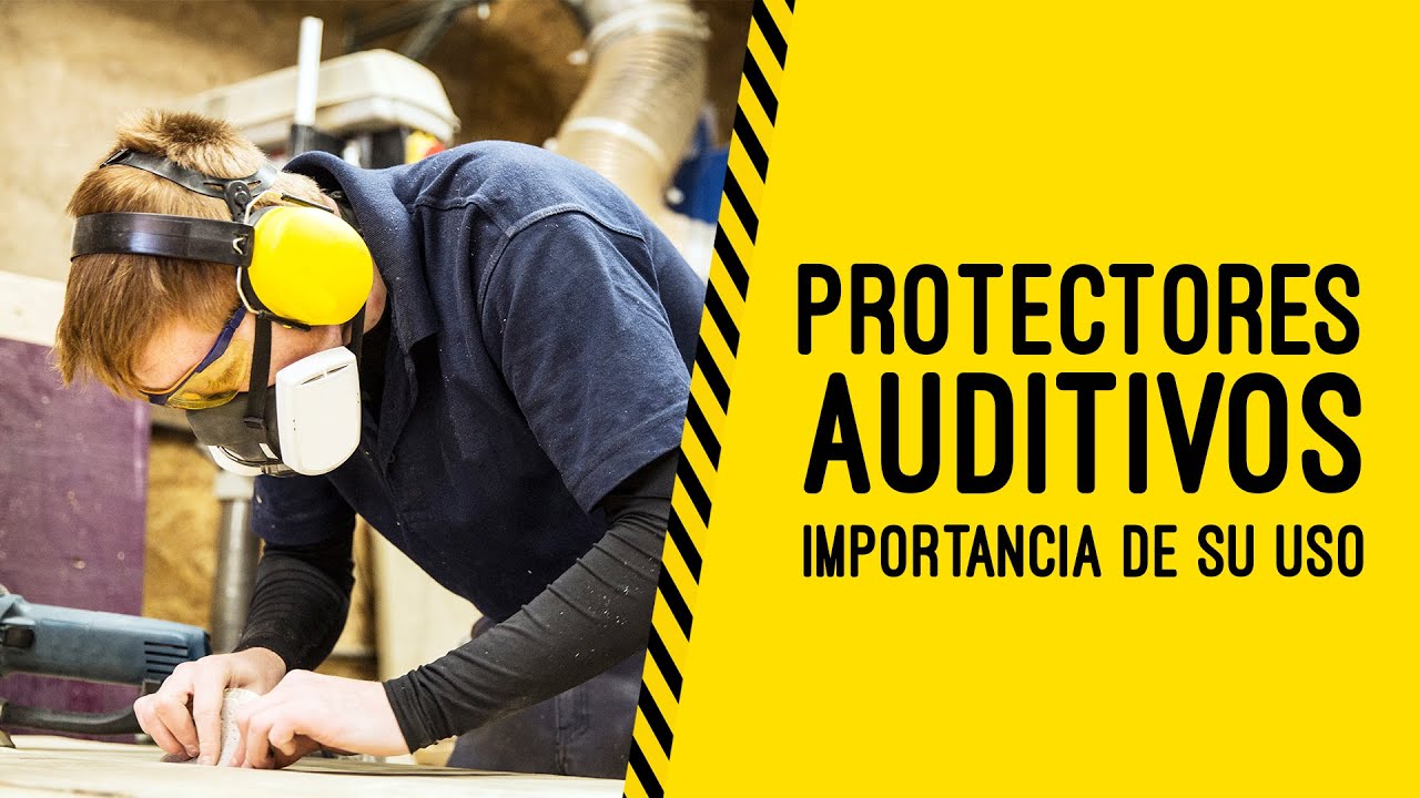 Protectores auditivos en la construcción