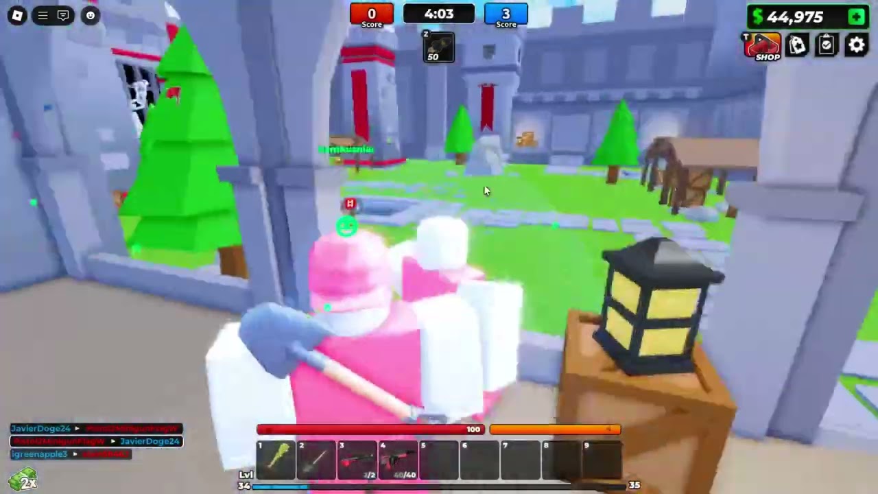 OBS 240 Fps cap test with Alt account + making p2w rage quit I Flag Wars!