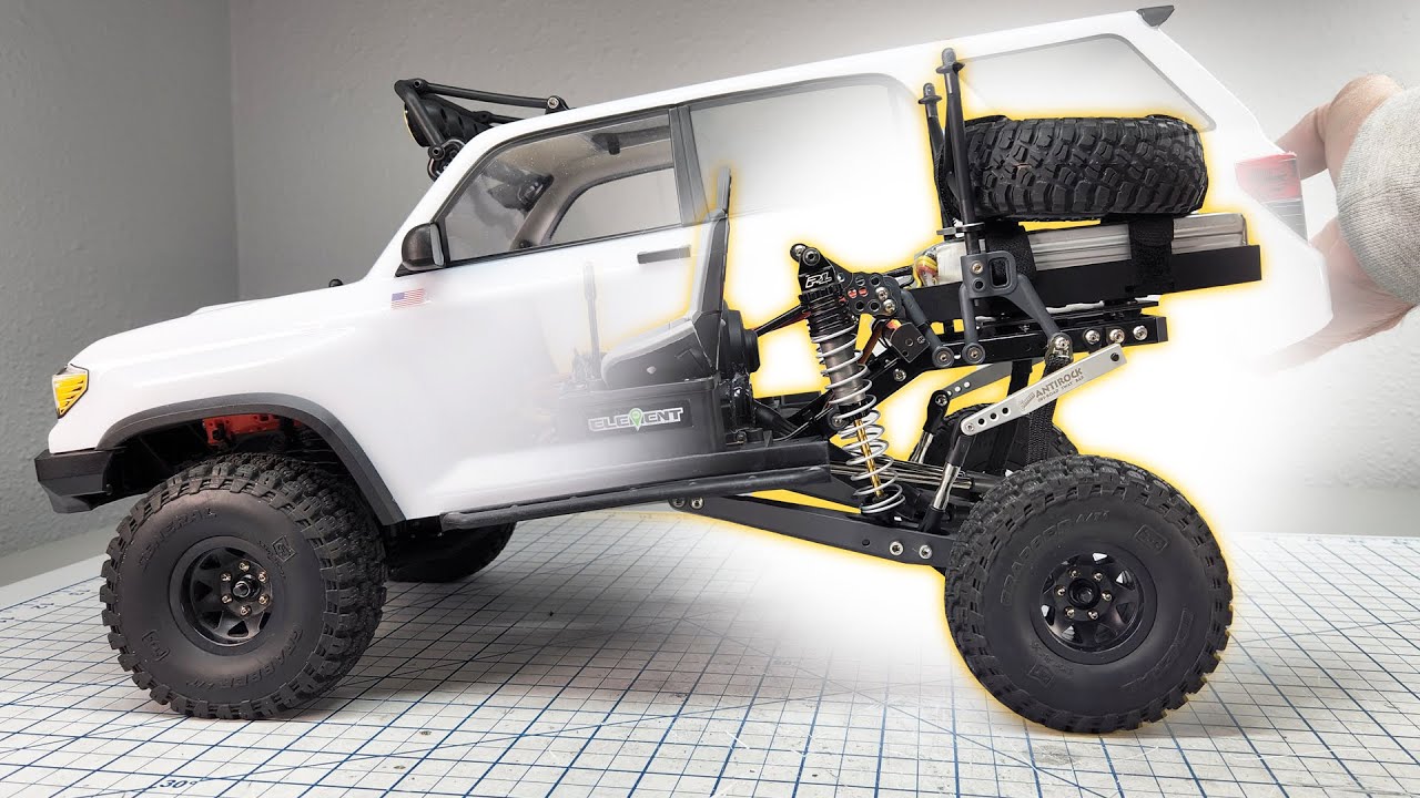 Проект масштабного радиоуправляемого автомобиля Toyota 4Runner Prerunner 