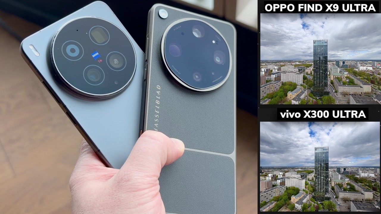 OPPO Find X9 Ultra vs vivo X300 Ultra - por&oacute;wnanie