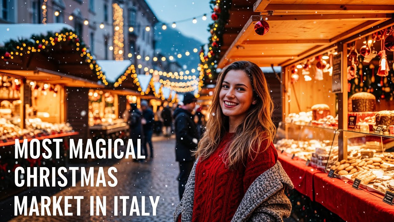 Exploring Italy's Most Beautiful Christmas - Bolzano 🇮🇹