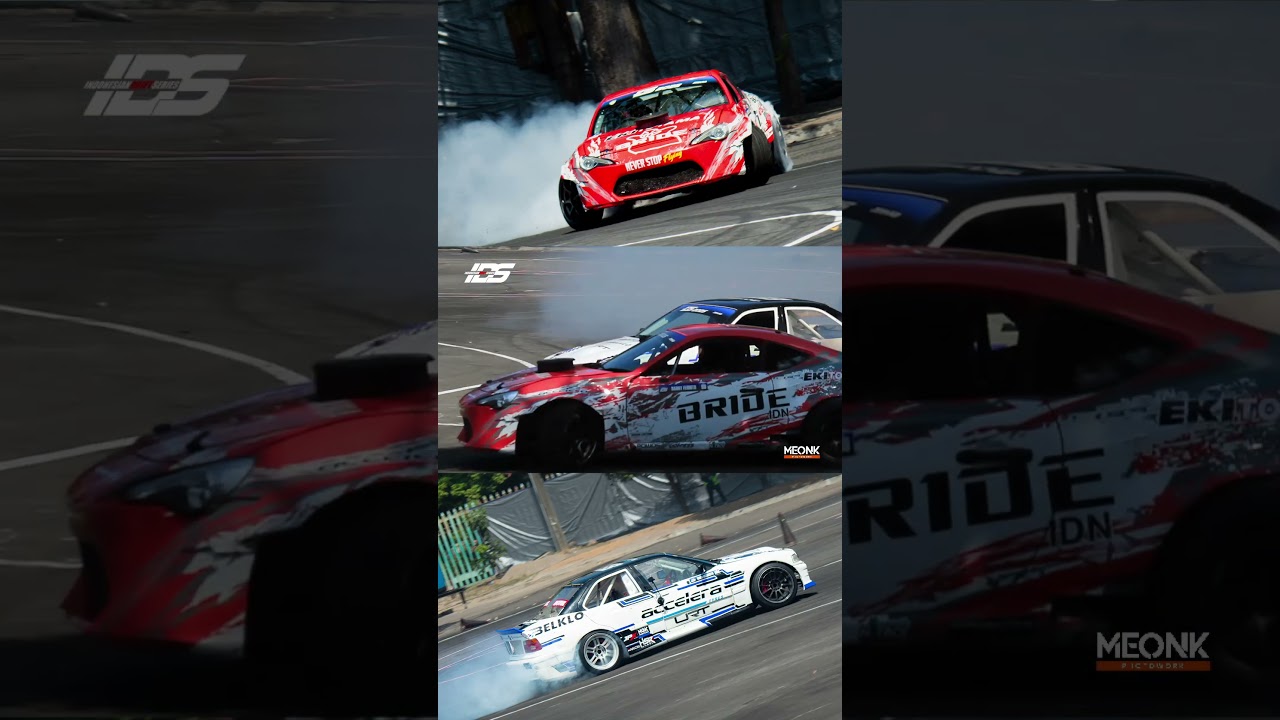 Umbu Gilbert vs Danny Ferdito IDS Round 3 #drift #indonesiandriftseries #jogja