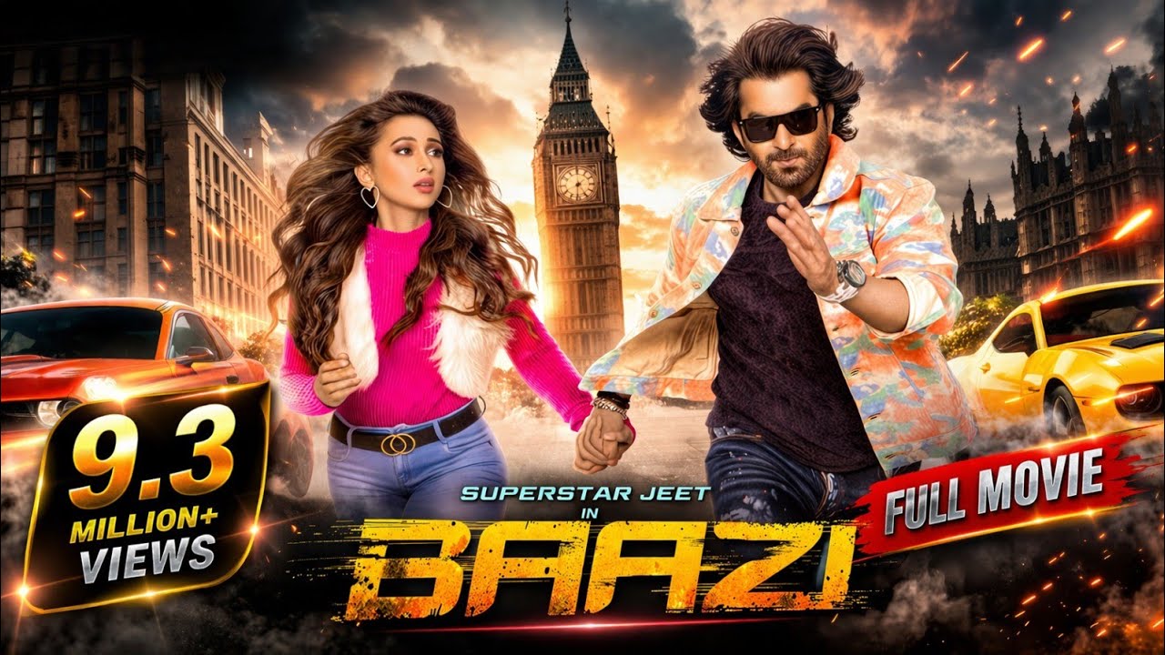 Baazi (বাজি) | Jeet & Mimi Chakraborty | Bangla New Movie 2025