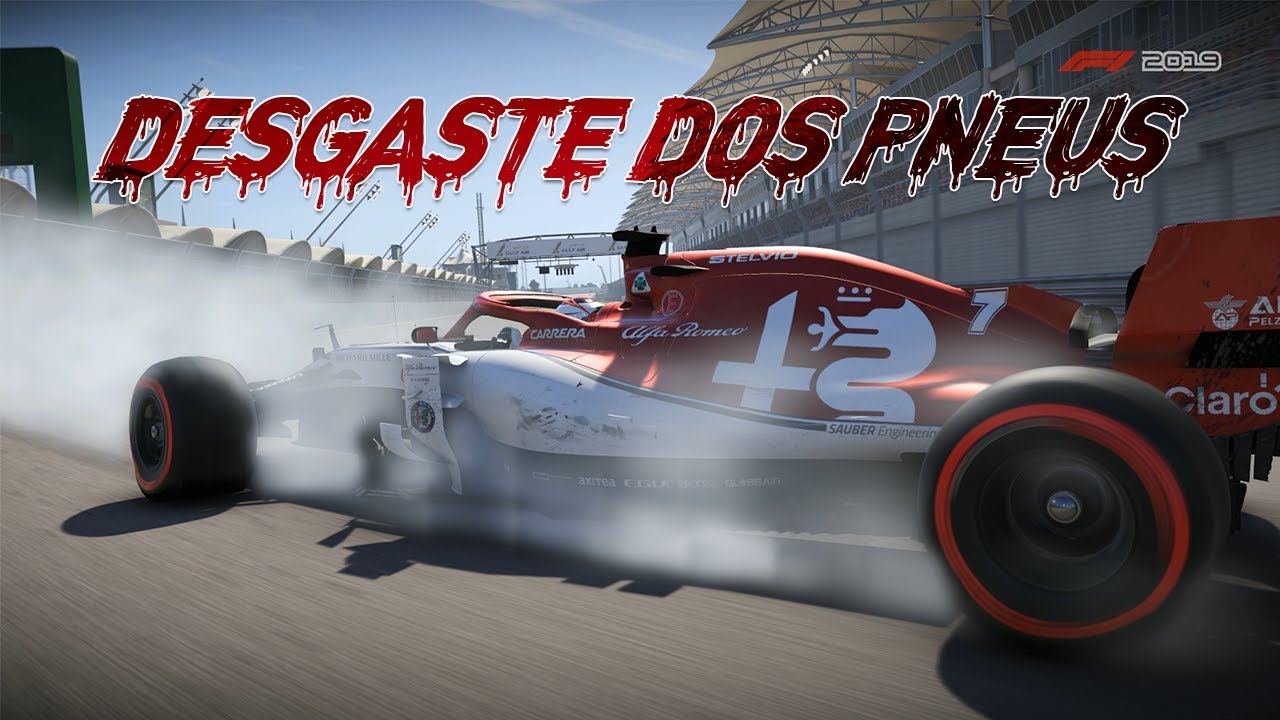 F1 2019 - CORRENDO ATÉ OS PNEUS ESTOURAREM!