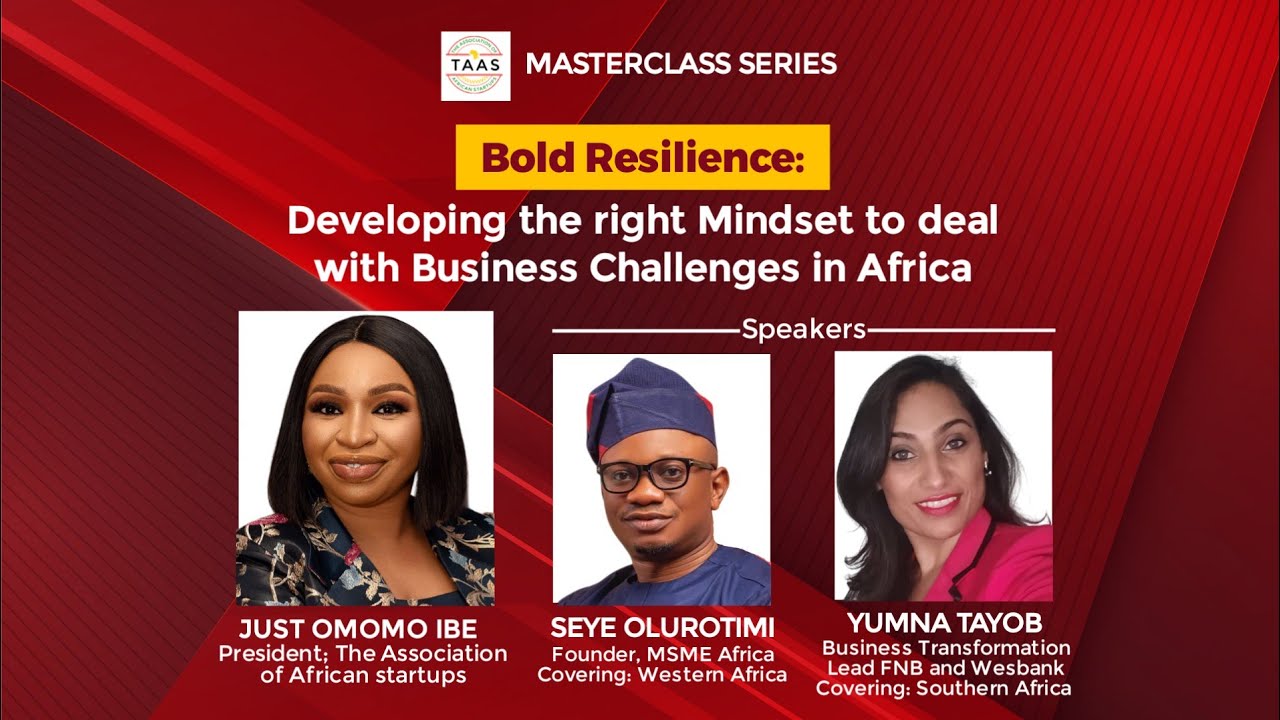 Bold Resilience: Developing the right Mindset to deal with Business Challenges in Africa