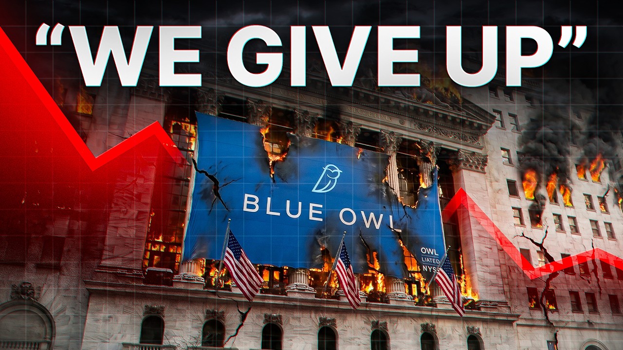 Blue Owl: Как искусственный интеллект разрушил кредитную империю стоимостью 1,8 триллиона долларов.