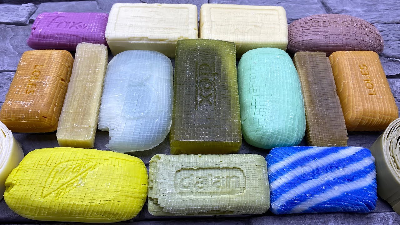 ASMR SOAP CUBES. Satisfying Video Asmr. Small crispy cubes. No talking | Dry soap.