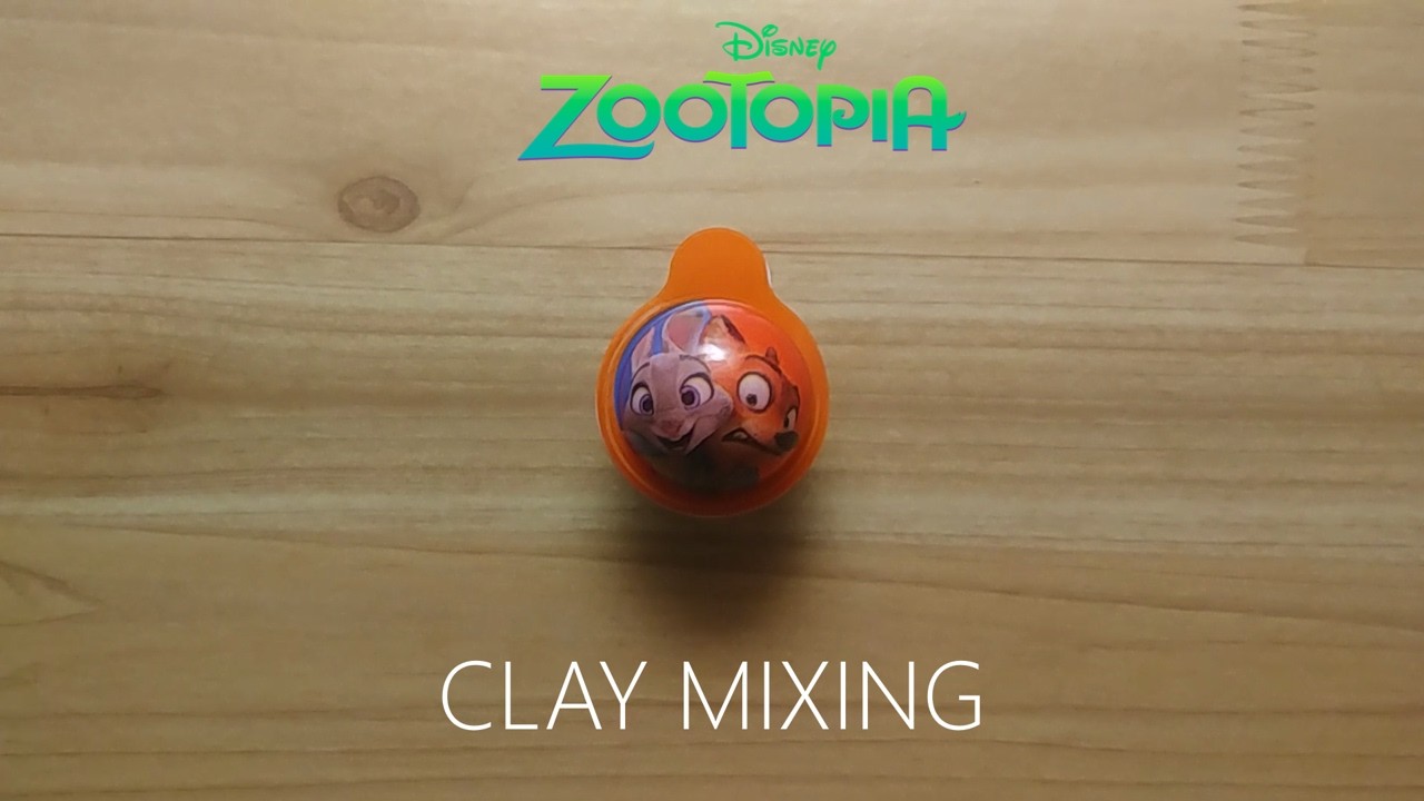ZooTopia gummy jelly clay mixing 2 주토피아 젤리 점토 섞기 2