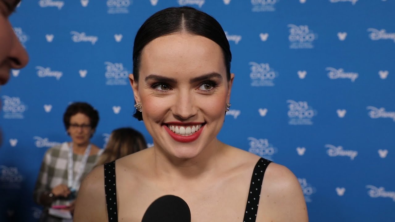 Daisy Ridley at D23 Expo Talking About Star Wars The Rise of Skywalker