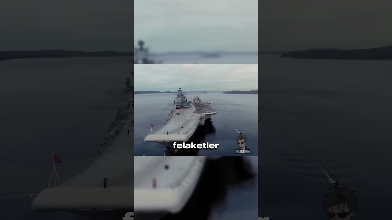 D&uuml;nyanın En Talihsiz U&ccedil;ak Gemisi: Admiral Kuznetsov!