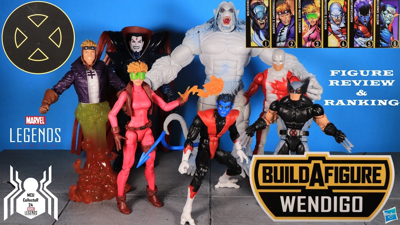 Marvel Legends WENDIGO Build a Figure BAF X Force Wave Figure Review and Wave Ranking