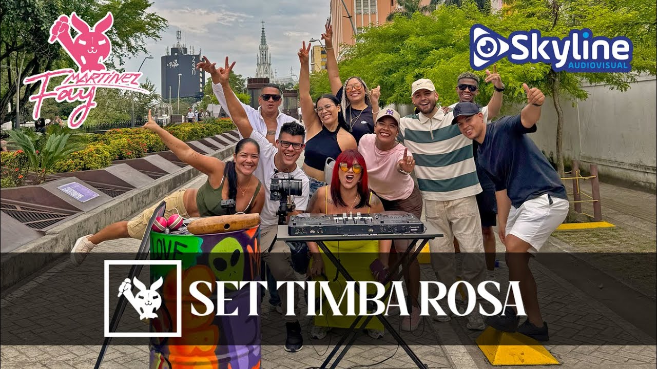 Set Timba Rosa 4k