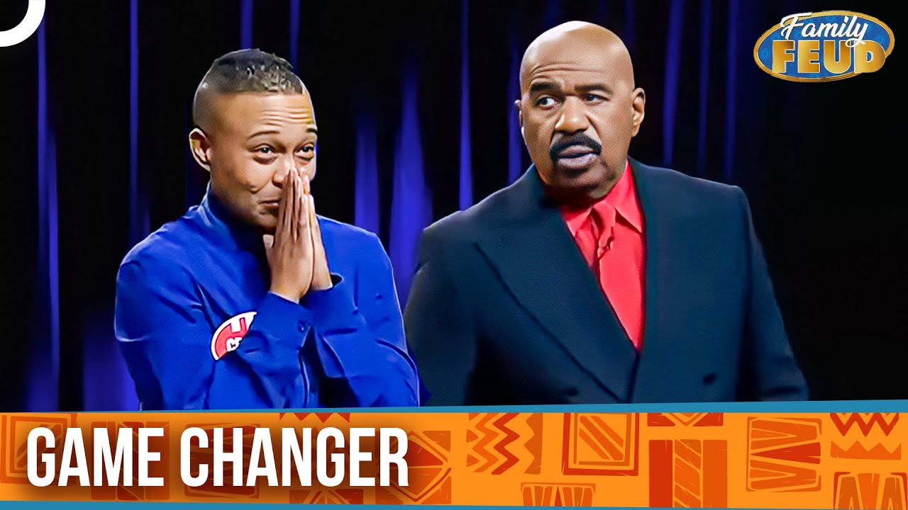 He Turned The Game Around BIG TIME | Fast Money | Family Feud Classics