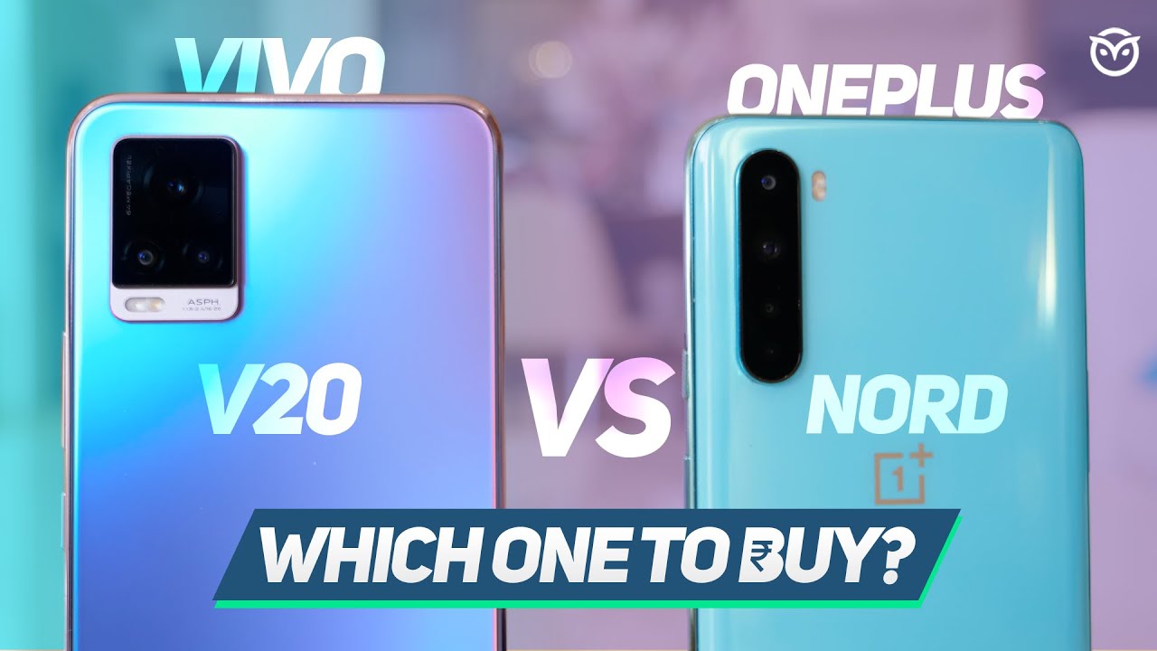 Vivo V20 vs Oneplus Nord FULL Comparison | Camera Test | Speed Test | Best Phone Under 25K? [Hindi]
